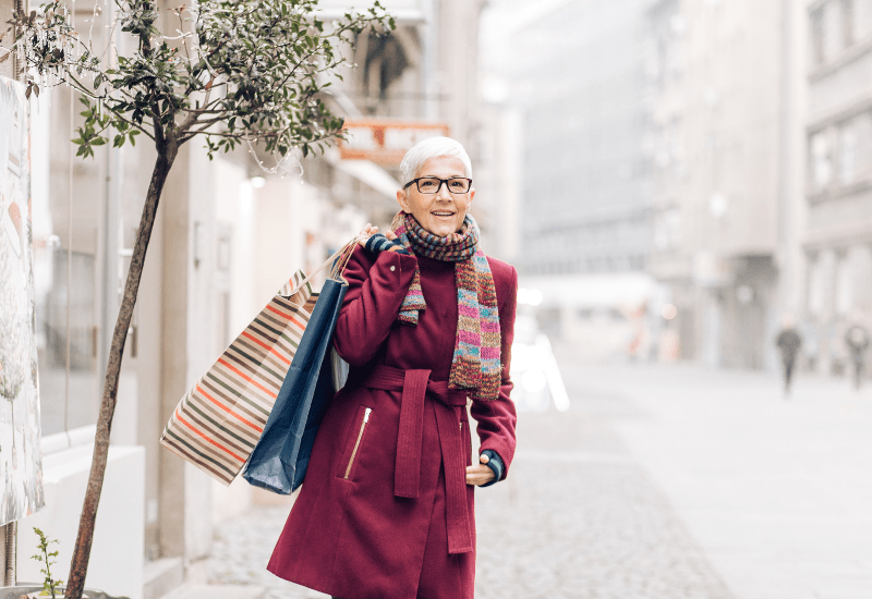 What's new in fashion for ladies over 70?